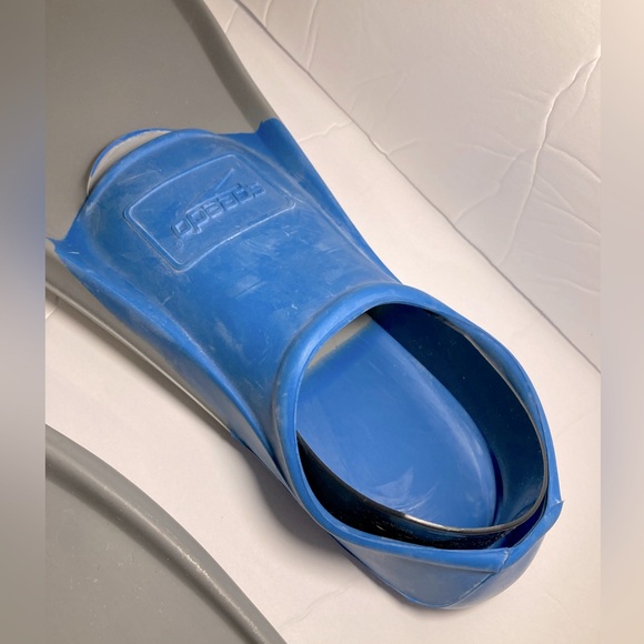 New Speedo Adult Triathlon Rubber Swim Fins - Picture 4 of 7